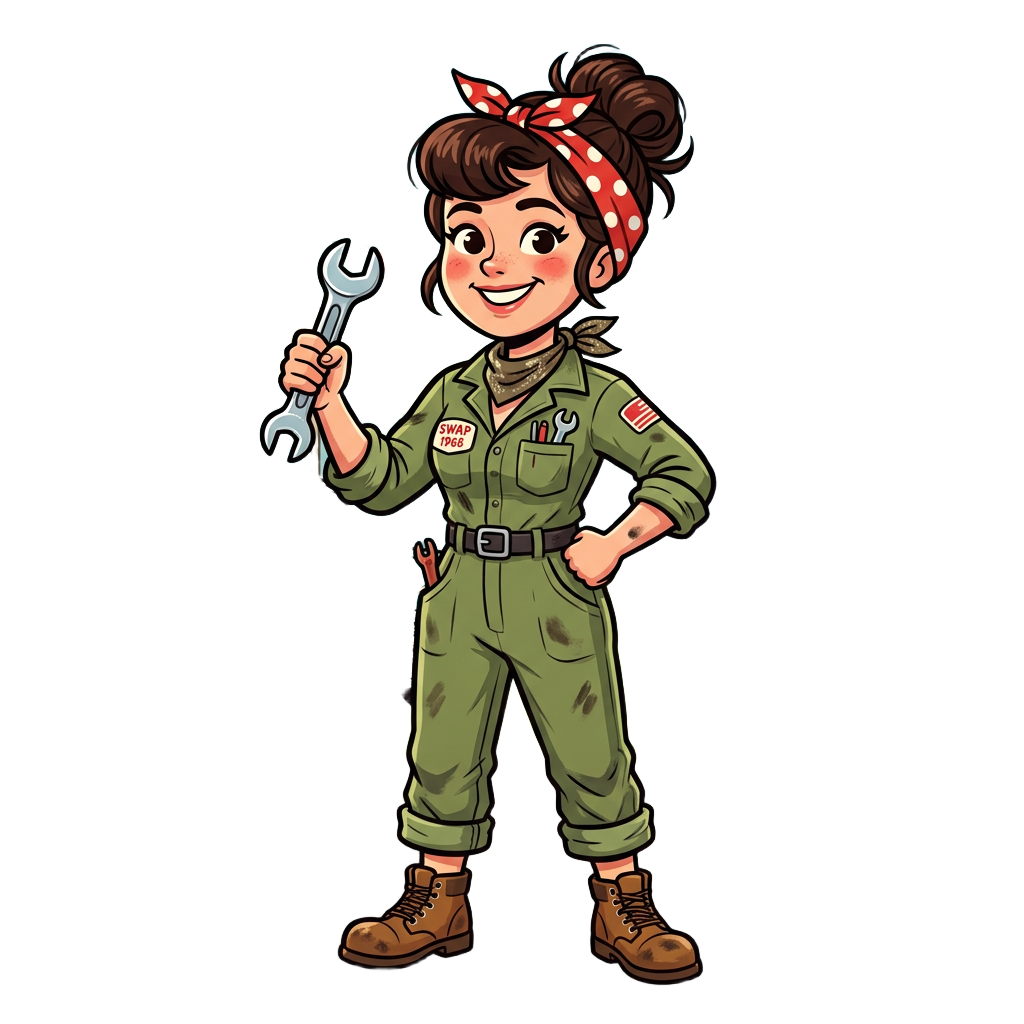 Rosie — your LACC Swap Meet host